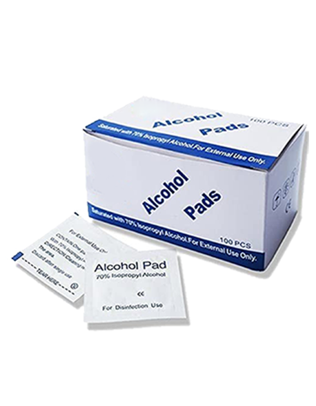 Alcohol Prep Pads (100 Pic)